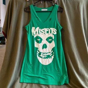 Misfits shirt dress tank
